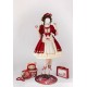 Strawberry Witch Strawberry Embroidered One Piece